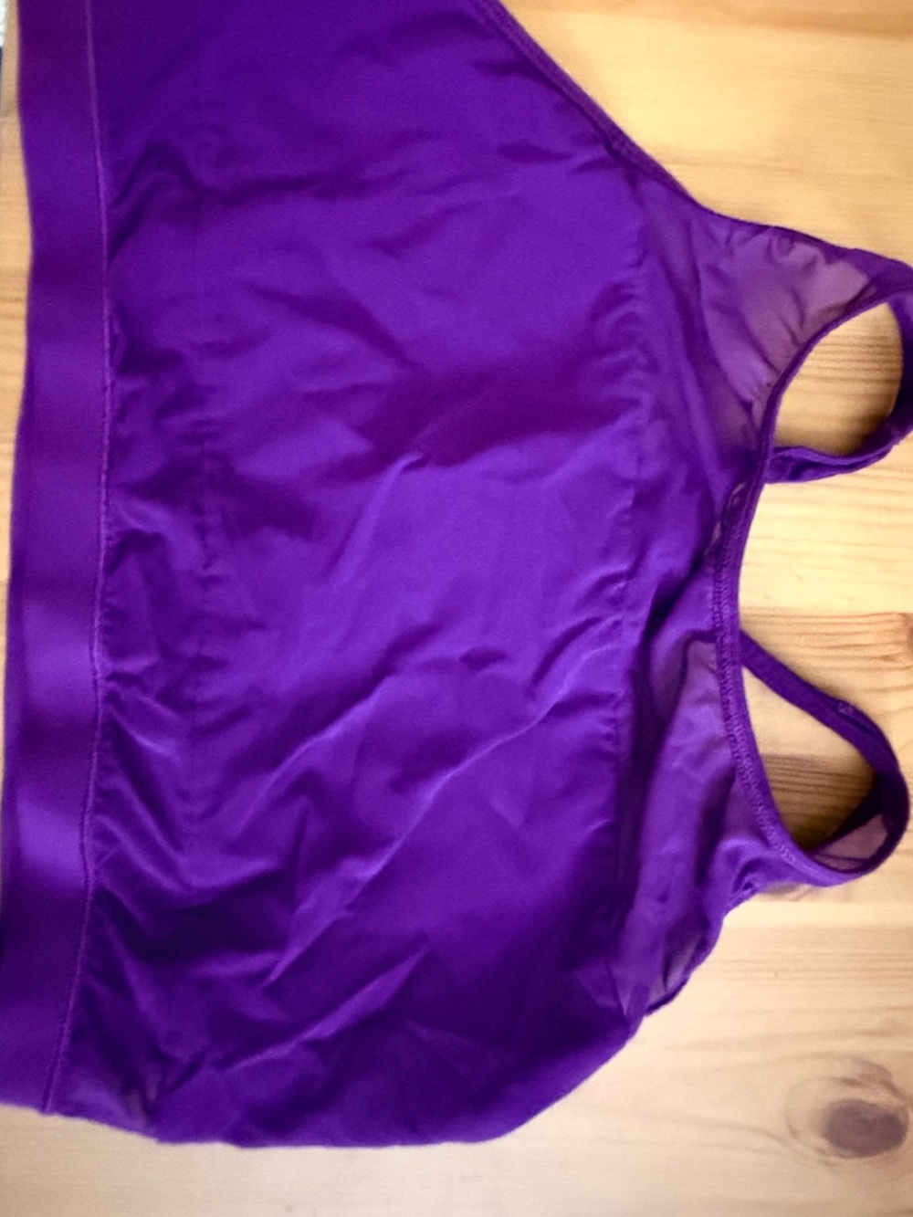 Victoria's Secret Purple Satin Bralette